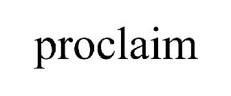 PROCLAIM