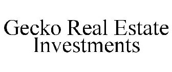 GECKO REAL ESTATE INVESTMENTS