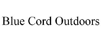 BLUE CORD OUTDOORS