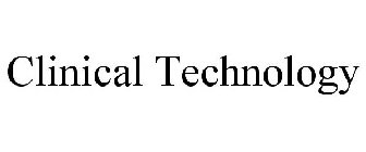 CLINICAL TECHNOLOGY