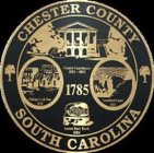 CHESTER COUNTY SOUTH CAROLINA 1785 CHESTER COUNTY COURTHOUSE COUNTY COURTHOUSE 1852 - 1855 FISHING CREEK DAM 1924 LANDSFORD CANAL 1823 AARON BURR ROCK 1806