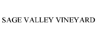 SAGE VALLEY VINEYARD