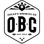 OSCAR'S BREWING CO O B C EST. 2019