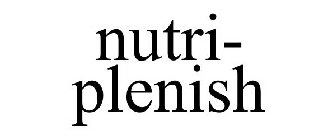 NUTRI- PLENISH