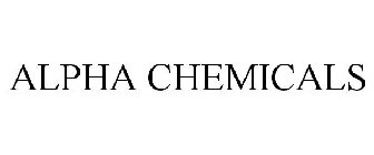 ALPHA CHEMICALS