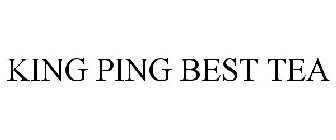 KING PING BEST TEA