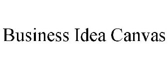 BUSINESS IDEA CANVAS