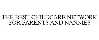 THE BEST CHILDCARE NETWORK FOR PARENTS AND NANNIES