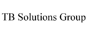 TB SOLUTIONS GROUP