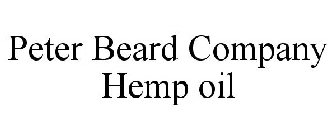 PETER BEARD COMPANY HEMP OIL