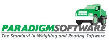 PARADIGMSOFTWARE THE STANDARD IN WEIGHING AND ROUTING SOFTWARE