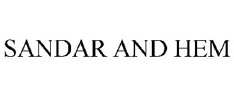 SANDAR & HEM