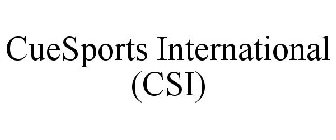 CUESPORTS INTERNATIONAL (CSI)