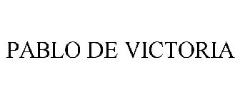 PABLO DE VICTORIA