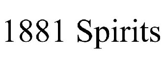 1881 SPIRITS