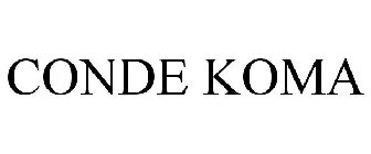 CONDE KOMA