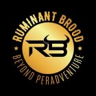 RB RUMINANT BROOD BEYOND PERADVENTURE