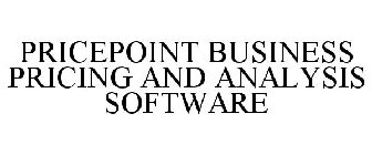 PRICEPOINT BUSINESS PRICING AND ANALYSIS SOFTWARE