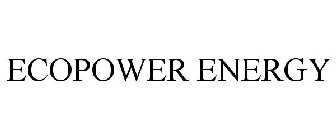 ECOPOWER ENERGY