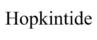 HOPKINTIDE