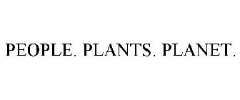 PEOPLE. PLANTS. PLANET.