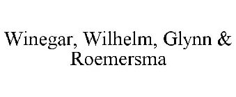 WINEGAR, WILHELM, GLYNN & ROEMERSMA