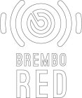 B BREMBO RED