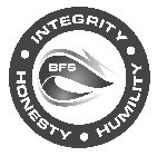 BFS INTEGRITY HONESTY HUMILITY