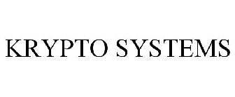 KRYPTO SYSTEMS