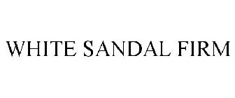 WHITE SANDAL FIRM