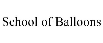 SCHOOL OF BALLOONS