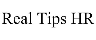 REAL TIPS HR