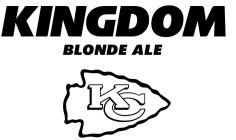 KINGDOM BLONDE ALE KC