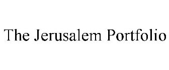 THE JERUSALEM PORTFOLIO