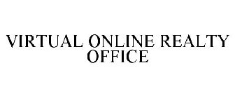 VIRTUAL ONLINE REALTY OFFICE