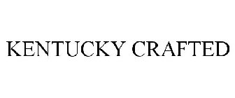 KENTUCKY CRAFTED