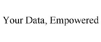 YOUR DATA, EMPOWERED