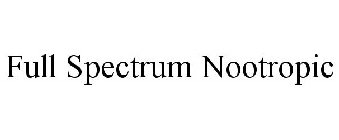 FULL SPECTRUM NOOTROPIC
