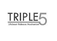 TRIPLE5 LIFEBOAT RELEASE MECHANISM