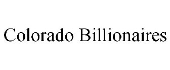 COLORADO BILLIONAIRES