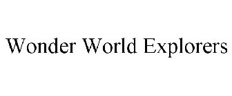 WONDER WORLD EXPLORERS