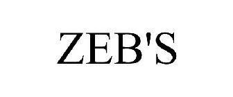 ZEB'S