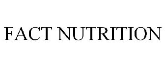 FACT NUTRITION
