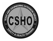 TEXAS A&M ENGINEERING EXTENSION SERVICECSHO SAFETY & HEALTH TRAINING