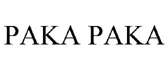 PAKA PAKA