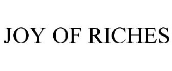 JOY OF RICHES