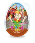 PINOKIO CHOCOLATE SPREAD + TOY + GAME SKAZKA EGG NET WT. 1.41 OZ/40G