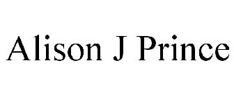 ALISON J PRINCE
