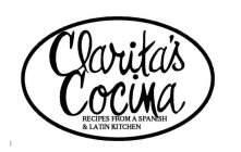 CLARITA'S COCINA RECIPES FROM A SPANISH& LATIN KITCHEN