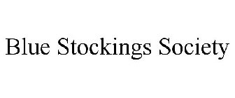 BLUE STOCKINGS SOCIETY